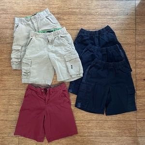 BOY SHORTS, used cotton shorts, size 8